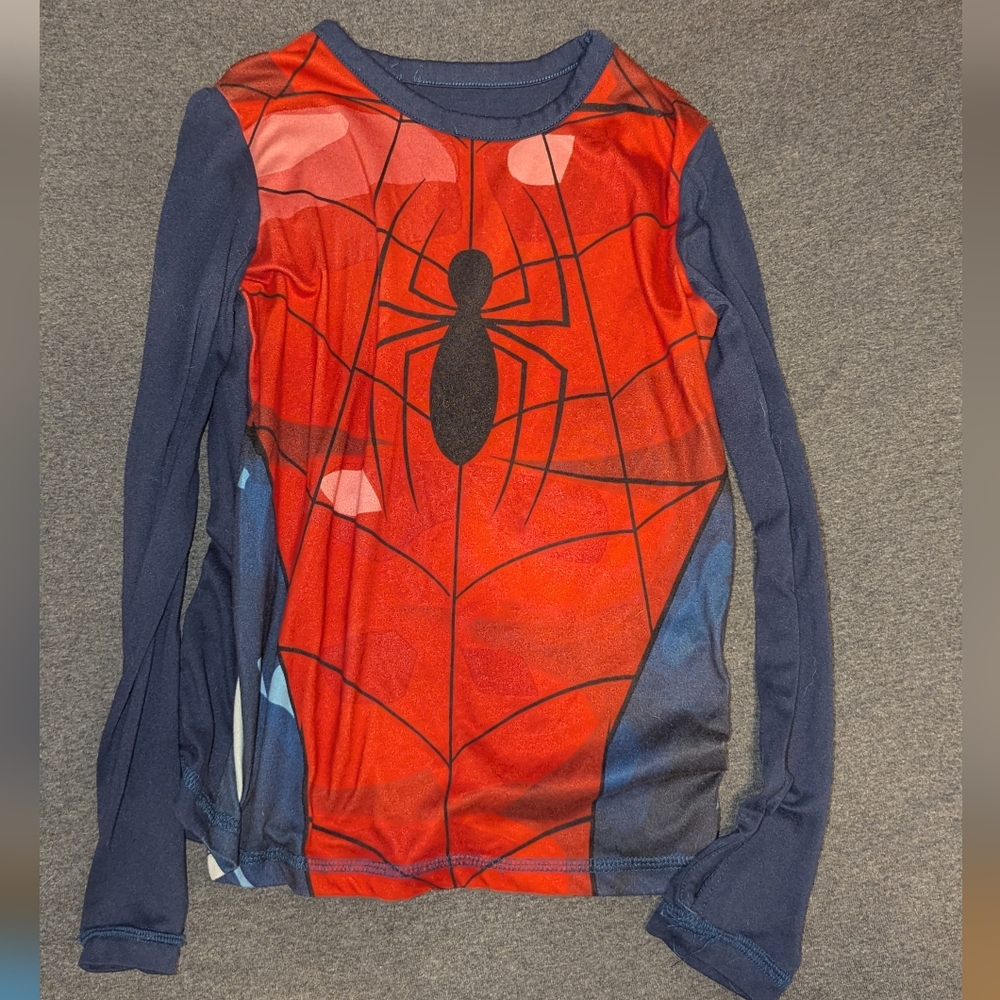 Boys Spiderman Sleep Top